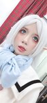 [Cosplay] PoppaChan - Frieren Winter 芙莉莲·黑丝短靴冬装 +S