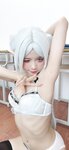 [Cosplay] PoppaChan - Frieren Winter 芙莉莲·黑丝短靴冬装 +S