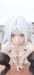 [Cosplay] PoppaChan - Frieren Winter 芙莉莲·黑丝短靴冬装 +S