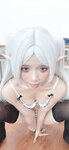 [Cosplay] PoppaChan - Frieren Winter 芙莉莲·黑丝短靴冬装 +S