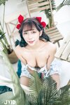 [JVID] 吳紫欣 - 戀愛感爆棚的野餐約會－紫欣❤️女友洋裝的肩帶滑下來了????那乾脆就別穿了吧????
