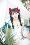 [JVID] 吳紫欣 - 戀愛感爆棚的野餐約會－紫欣❤️女友洋裝的肩帶滑下來了????那乾脆就別穿了吧????