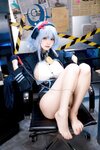 [Cosplay] 九柒喵 蔚蓝档案 天雨亚子 [46P-250MB]