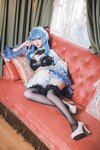 [Cosplay] 雪晴Astra 原神 甘雨女仆 [31P1V-763MB]