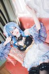 [Cosplay] 雪晴Astra 原神 甘雨女仆 [31P1V-763MB]
