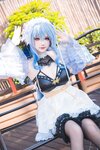 [Cosplay] 雪晴Astra 原神 甘雨女仆 [31P1V-763MB]