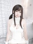[Cosplay] 小容仔咕咕咕w 女友向 纯白毛衣 [21P1V-229MB]
