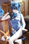 [Cosplay] 三無人型 碧蓝档案 妃咲旗袍 [42P-407MB]