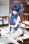 [Cosplay] 三無人型 碧蓝档案 妃咲旗袍 [42P-407MB]