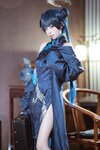 [Cosplay] 三無人型 碧蓝档案 妃咲旗袍 [42P-407MB]