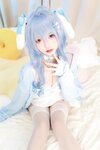[Cosplay] 神楽坂真冬 原神 甘雨降临 [75P2V-816MB]