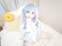 [Cosplay] 神楽坂真冬 原神 甘雨降临 [75P2V-816MB]