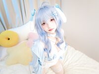 [Cosplay] 神楽坂真冬 原神 甘雨降临 [75P2V-816MB]