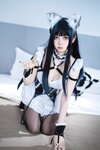 [Cosplay] 洛桑w伊梓 猫耳小恶魔[42P3V-384.5M]
