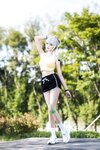 [Cosplay] 瓜希酱 灵笼 白月魁运动服 [15P-50MB]