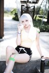 [Cosplay] 瓜希酱 灵笼 白月魁运动服 [15P-50MB]