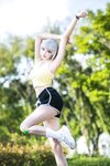 [Cosplay] 瓜希酱 灵笼 白月魁运动服 [15P-50MB]