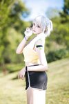 [Cosplay] 瓜希酱 灵笼 白月魁运动服 [15P-50MB]