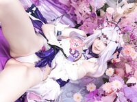 [Cosplay] Machi馬吉 崩铁 遐蝶 [34P-113MB]