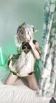 [Cosplay] 洛桑w伊梓 小草神 [29P3V-111MB]