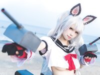 [Cosplay] 三無人型 碧蓝航线 夕立 [9P-25MB]