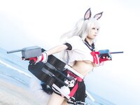 [Cosplay] 三無人型 碧蓝航线 夕立 [9P-25MB]