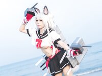 [Cosplay] 三無人型 碧蓝航线 夕立 [9P-25MB]