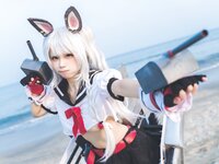 [Cosplay] 三無人型 碧蓝航线 夕立 [9P-25MB]