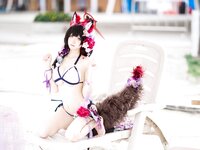 [Cosplay] 九柒喵 狐坂若藻水着 [23P-167MB]