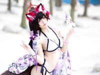 [Cosplay] 九柒喵 狐坂若藻水着 [23P-167MB]