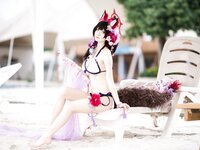 [Cosplay] 九柒喵 狐坂若藻水着 [23P-167MB]