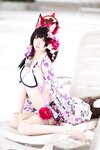 [Cosplay] 九柒喵 狐坂若藻水着 [23P-167MB]