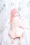 [Cosplay] 仙女月 粉色内衣 [50P-511MB]