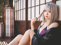 [Cosplay] 末夜787 五月舰长 和服 [72P-438.82MB]