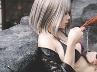 [Cosplay] 末夜787 五月舰长 和服 [72P-438.82MB]