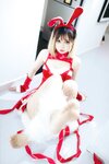 [Cosplay] 洛桑w伊梓 网袜丝带兔兔 [46P4V-423MB]