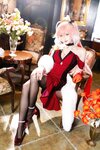 [Cosplay] 瓜希酱 鸣潮 长离必胜客 [18P-74MB]