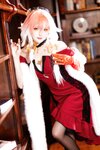 [Cosplay] 瓜希酱 鸣潮 长离必胜客 [18P-74MB]