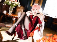[Cosplay] 瓜希酱 鸣潮 长离必胜客 [18P-74MB]