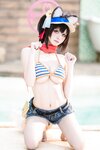 [Cosplay] 九柒喵 蔚蓝档案 水忍忍 [21P-246MB]