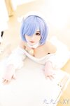 [Cosplay] 九九八吖 蕾姆小绵羊 [36P-131MB]