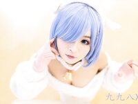 [Cosplay] 九九八吖 蕾姆小绵羊 [36P-131MB]