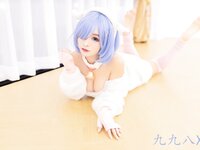[Cosplay] 九九八吖 蕾姆小绵羊 [36P-131MB]