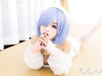 [Cosplay] 九九八吖 蕾姆小绵羊 [36P-131MB]