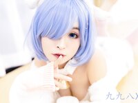 [Cosplay] 九九八吖 蕾姆小绵羊 [36P-131MB]