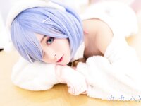 [Cosplay] 九九八吖 蕾姆小绵羊 [36P-131MB]
