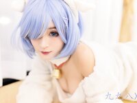 [Cosplay] 九九八吖 蕾姆小绵羊 [36P-131MB]