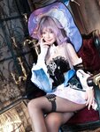 [Cosplay] Machi馬吉 The Herta 黑塔 [67P-536MB]