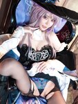 [Cosplay] Machi馬吉 The Herta 黑塔 [67P-536MB]