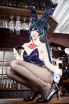 [Cosplay] 九柒喵 蔚蓝档案 龙华妃咲 兔女郎 [59P-613MB]